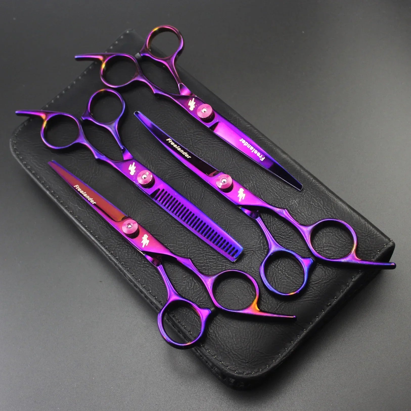 Hairdressing Hair Scissors Kits Barber Professional Haircut Tools Set Hair Cutting Scissors Hair Cut Thinning Scissor Barbershop