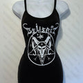 2000er Punk Y2K Print Gothic Slim Vintage Kleid Damen Sexy Streetwear Kleid Damen Kleidung Y2K Style Cool Girl Kleid