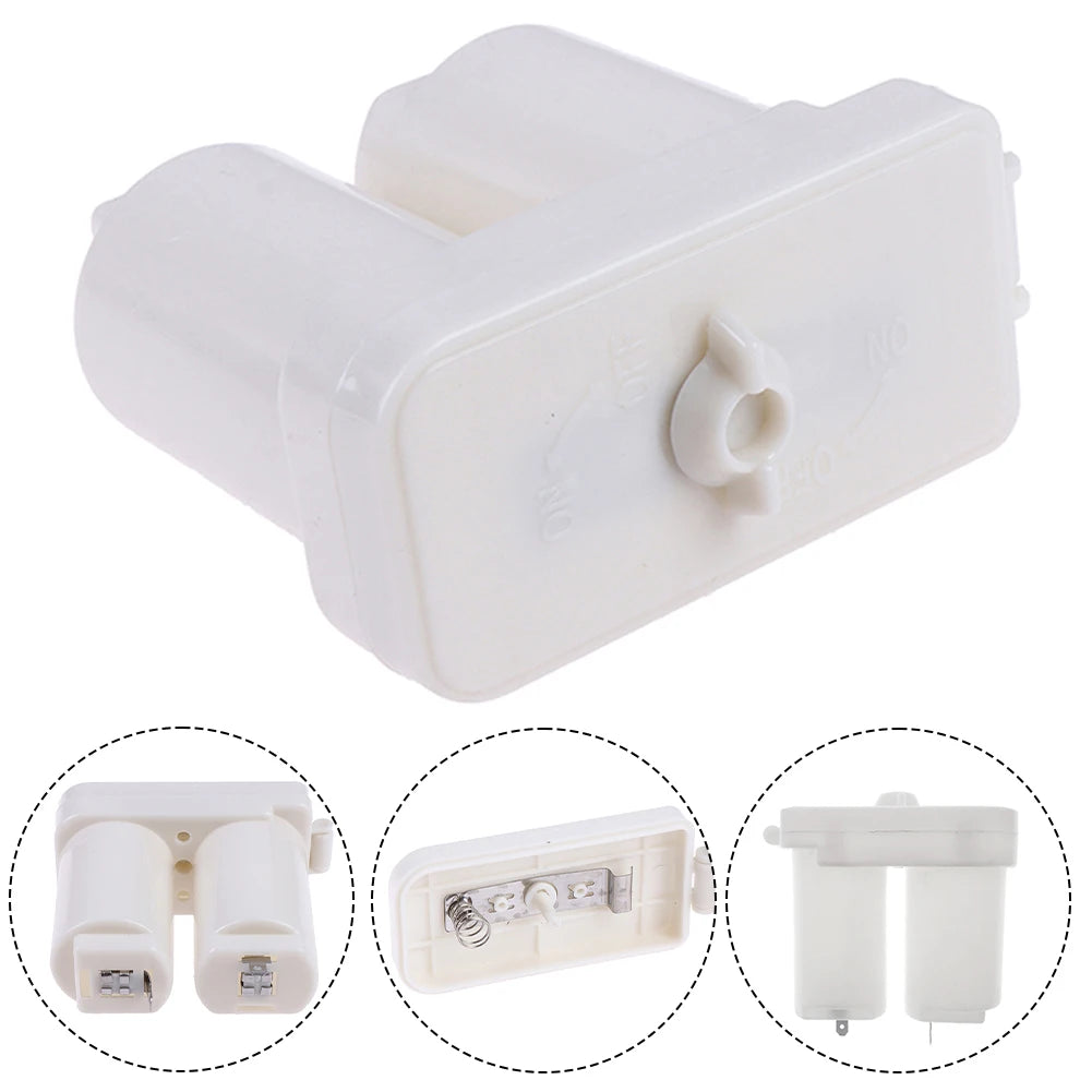 1/10pcs Gas Boiler Water Heater Battery Box Plastic Double Compartments Battery Box For Gas Water Heater Accessories