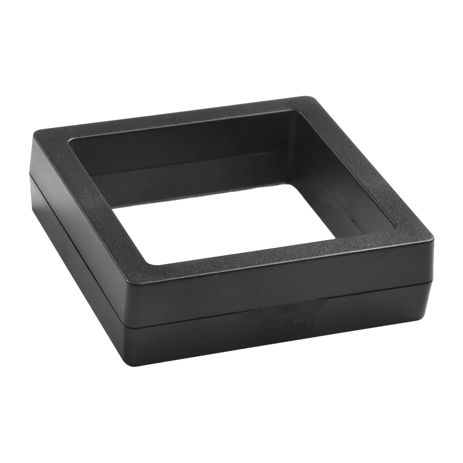3D Floating Jewelry Coin Display Frame Holder Stand Box Clear Jewelry Ring Coin Ring Pendant Gemstones Display Case