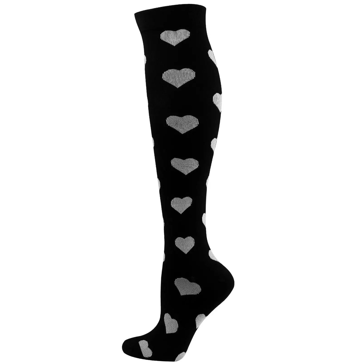 23 Styles Compression Socks 30 Mmhg Heart Star Stripe Socks New Unisex Golfs Tube Thigh Men Outdoor Long Pressure Stockings