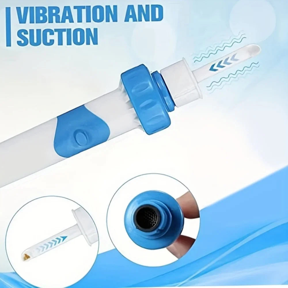 2026 New 1pc Portable Automatic Earwax Removal Kits Electric Earwax Vacuum Suction Electric Kit Remover Ear Cleaning Earspoon