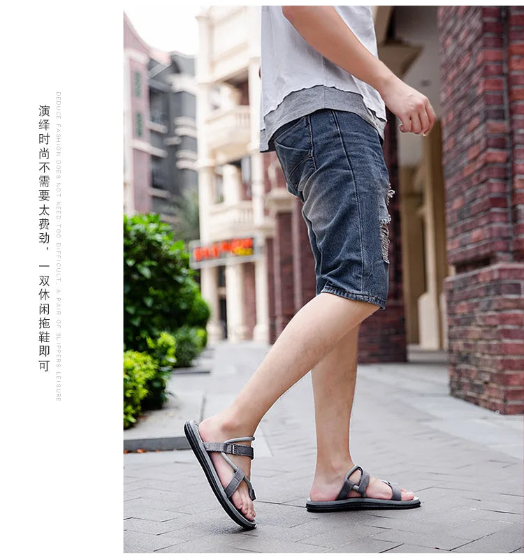 Men/Women Sandals Casual Shoes Lightweight Flip Flops Sandles Solid Color Shoes For Summer Beach Slippers Zapatos Hombre