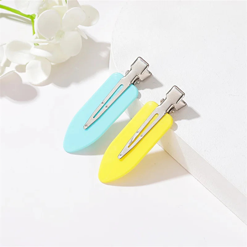 4Pcs/Set Beauty Salon Seamless Hairpin Professional Styling Hairdressing Makeup Tools Hair Clips For Women Girl Headwear