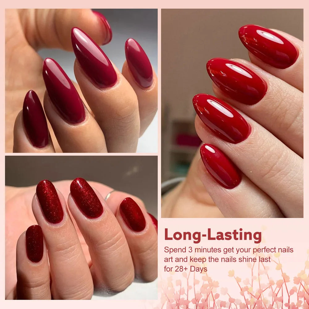 CANNI Hema TPO Free Nail Gel Polish Fall Nails Maillard Color Collection Semi Permanent Diamond Longwear Top Coat 9ml