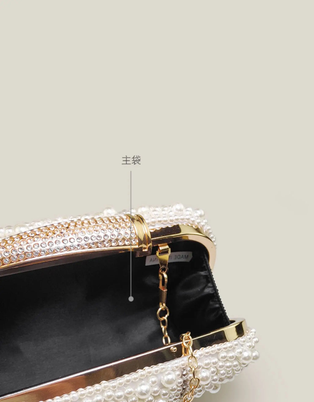 Pearl Clutch Bags Women Purse Ladies white Hand Bags Evening Bags for Party Wedding black Shoulder Bag Bolsa Feminina