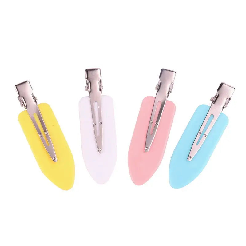 4Pcs/Set Beauty Salon Seamless Hairpin Professional Styling Hairdressing Makeup Tools Hair Clips For Women Girl Headwear