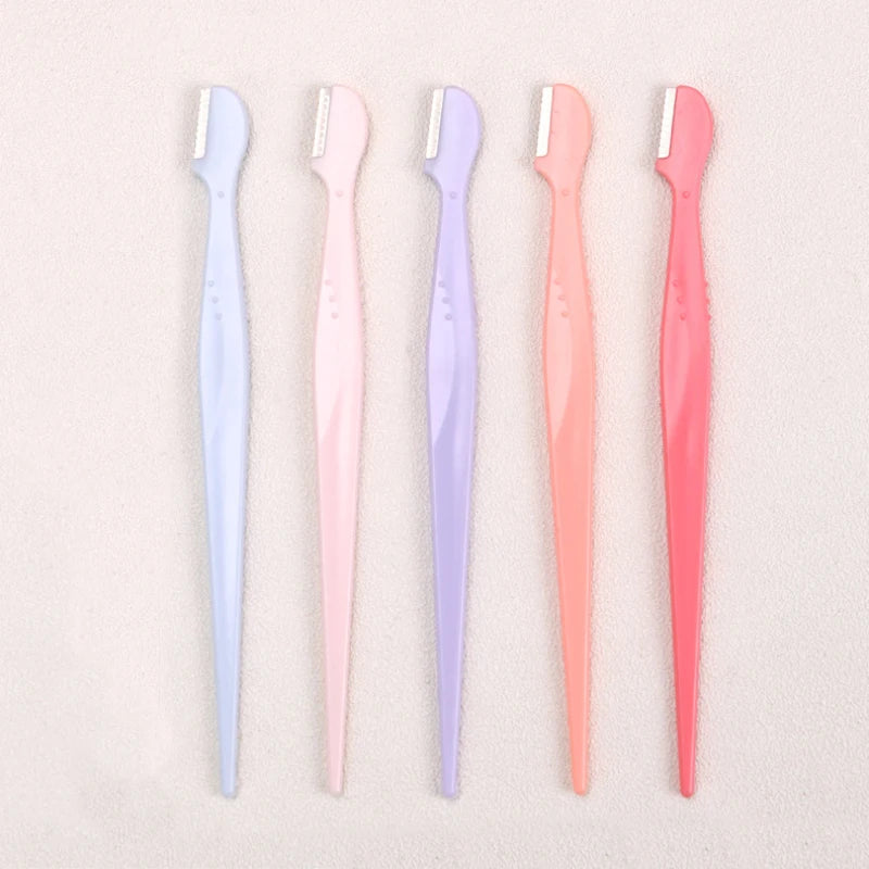 2/5 PCS Precision Eyebrow Razor & Dermaplaning Set for Men and Women - Easy, Gentle Shaping & Exfoliating