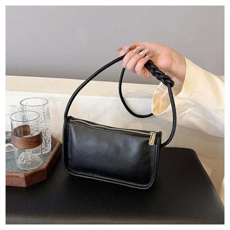 100%Real Cowhide Genuine Leather Fashion Women Crossbody Bag For Ladies New High Capacity Shoulder Bag Handbag Female Purse 2025