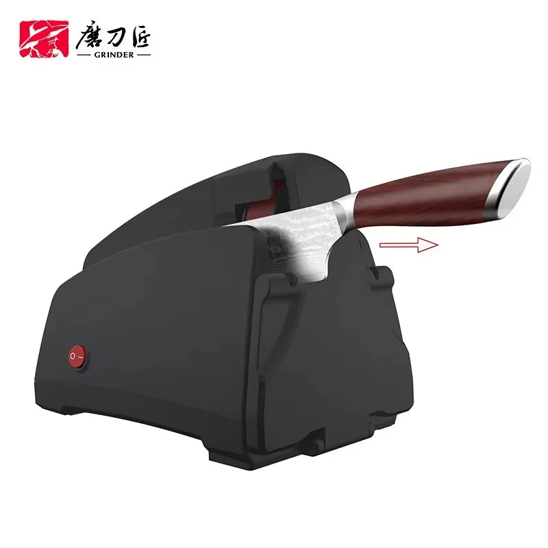 USB Electric Knife Sharpener Automatic Adjustable Rechargable Kitchen Knives Scissor Home Fast Sharpening Kitchen Tools Grinder