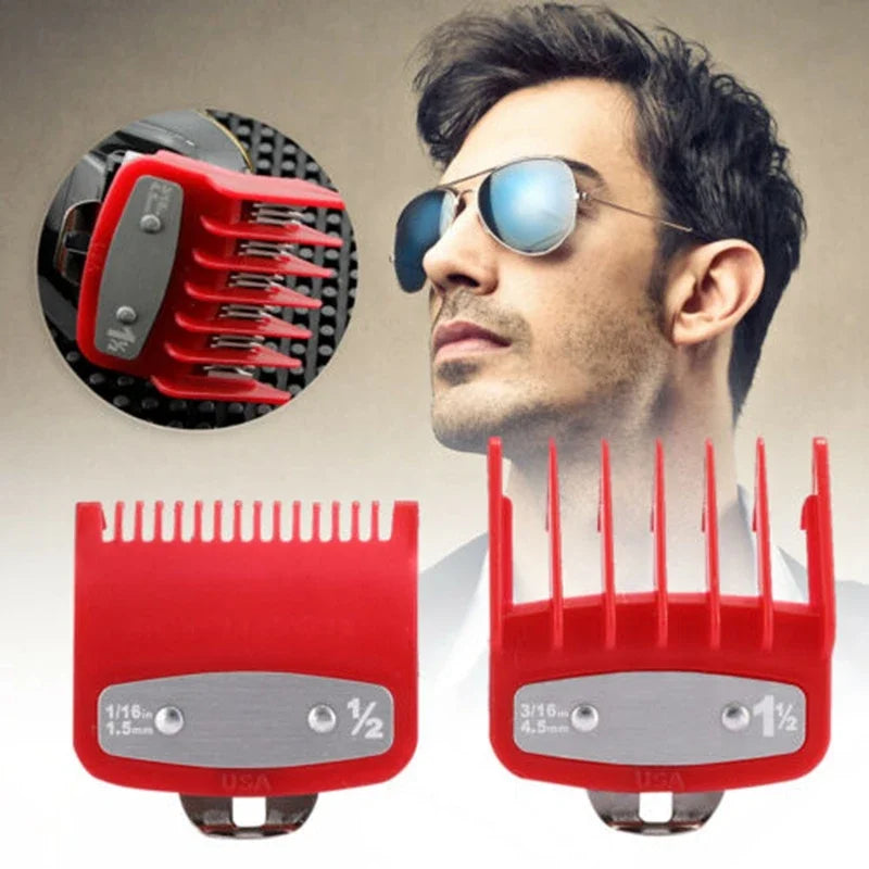 Hair Clipper Limit Guide Comb for Wahl or Kemei Trimmer Universal Barber Guide Comb Haircut Tool Clipper Limit Combs