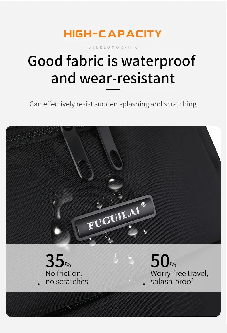Men Trolley Backpack Rolling Luggage Travel Backpacks Trolley Bag with wheels Business Wheeled Backpack Cabin Carry on Luggage