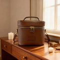 Women's Cosmetic Bags Large Capacity Luxury PU Leather Makeup Bags Travel Organizer Essentials Toiletry Bags Female Make Up Case