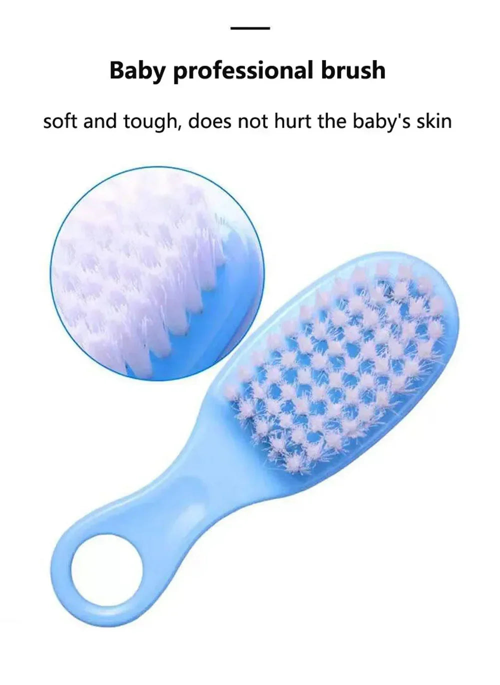 10PCS Baby Nail Trimmer Care Set Kid Hair Health Care Thermometer Grooming Brush Clipper Teether Toothbrush Kit Baby Essentials
