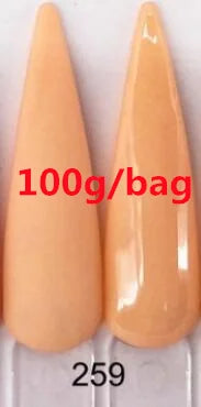 100g Polvo Acrílico Profesional Rosa Nude Cristal 3 en 1 Extensión/Inmersión/Esculpido Polvo Rosa Cristal de Secado Rápido