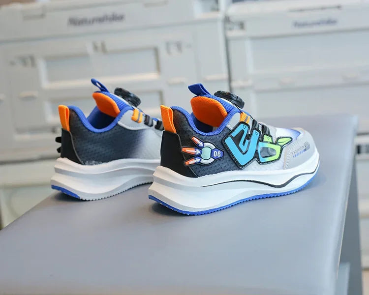 2025 Kids Breathable Mesh Sneakers | Non-Slip Soft Sole Outdoor Running Shoes for Boys Girls,