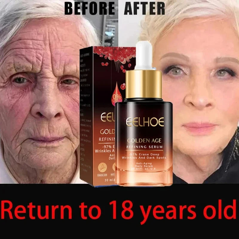 Wrinkle Remove Serum Anti-Aging Essence Fade Fine Line Lifting Firming Whitening Skin Care