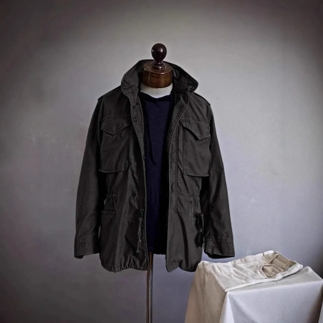 Multi-Pocket Jacket Retro Jackets for Men Green Outdoor Windbreaker Vintage Men's Cargo Jacket Casual Solid Coat Mens Clothes