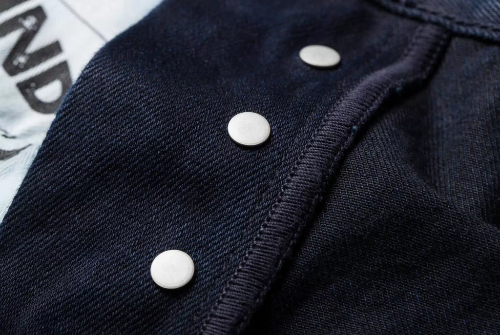 511xx-0006 Red Tornado Indigo Selvage Unwashed Slim Pants Unsanforised Raw Denim Jeans 14.5oz