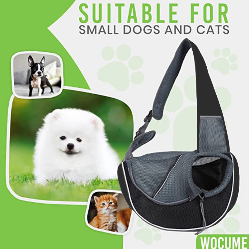 Haustier-Tragetasche Damen Outdoor Tragbare Umhängetasche für Hunde Katzen Haustierprodukte