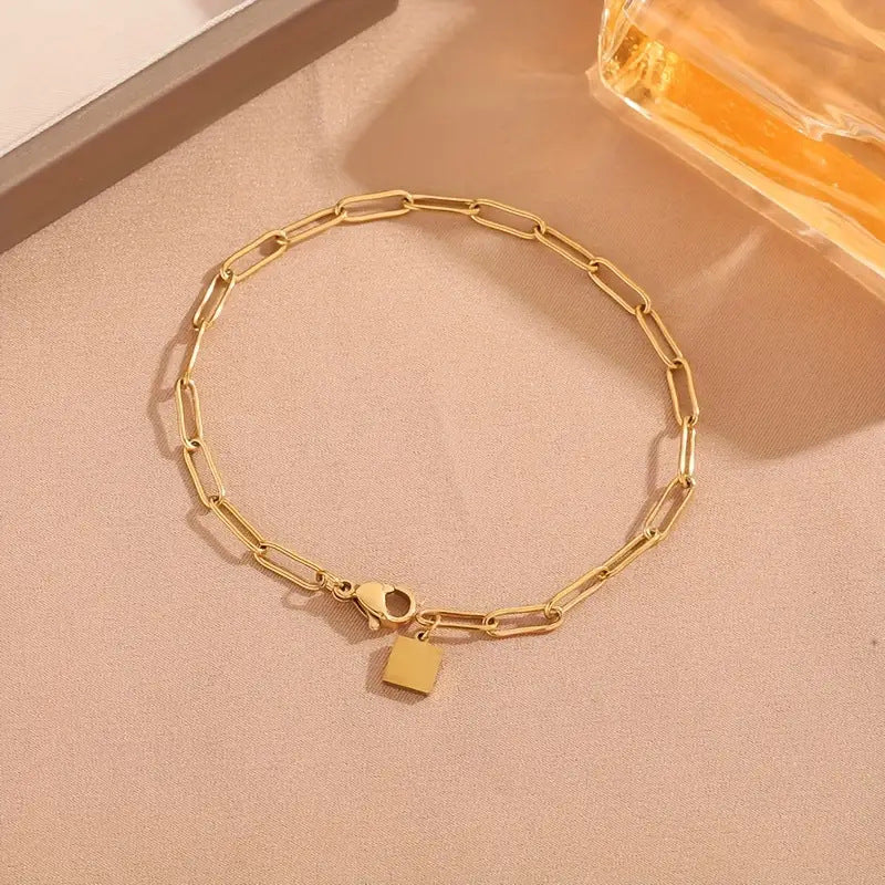 Stainless Steel Non-fading High-end Titanium Steel Bracelet