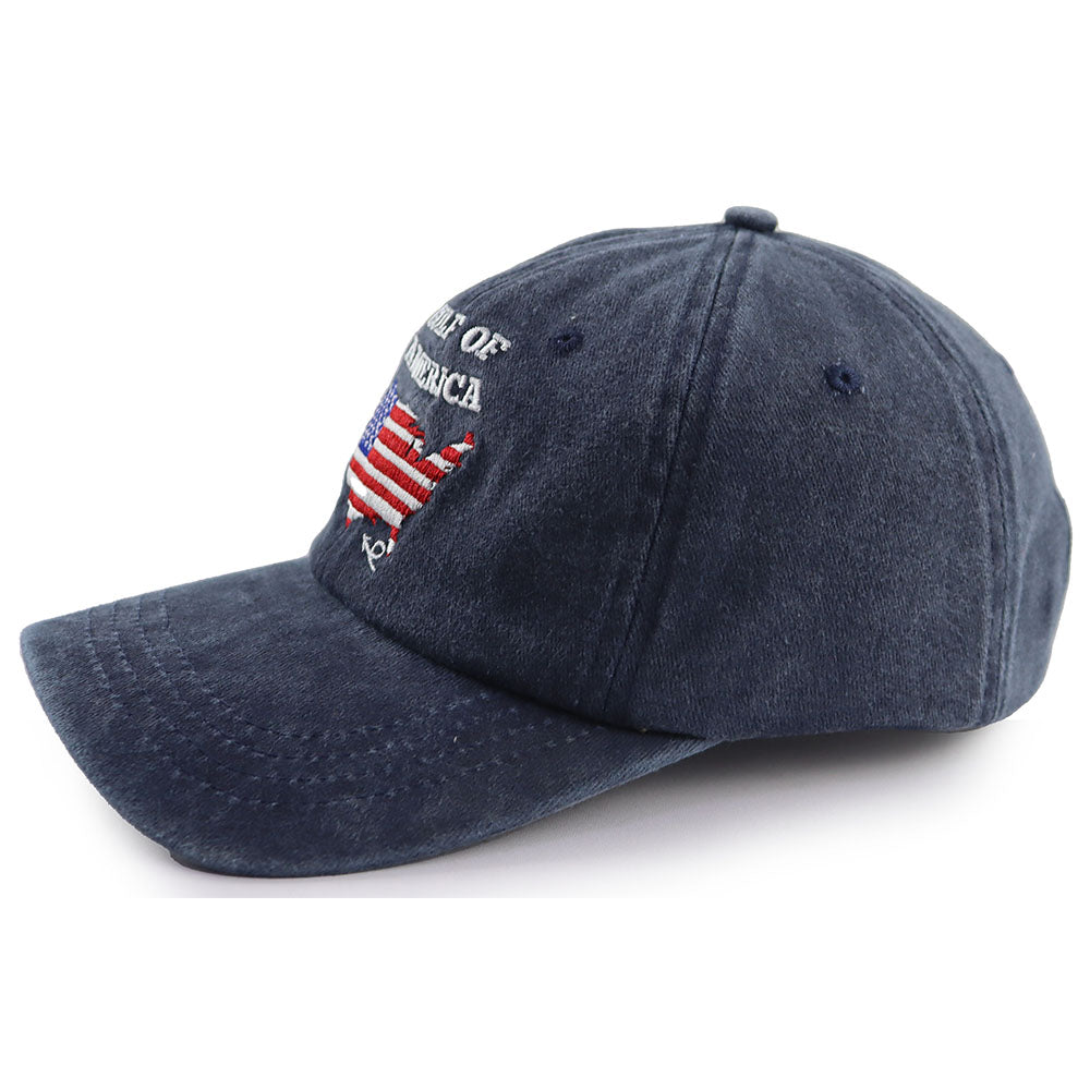 2pcs Gulf Of America Hat For Men Women, American Flag Gulf Of Mexico Hat, USA Patriotic Decorations Baseball Cap, Birthday Gifts For Dad Mom Friend Veteran