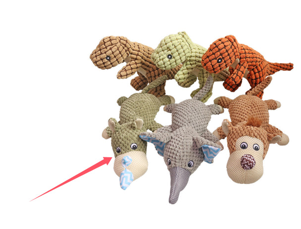 Dayan Quietschspielzeug, Hundespielzeug, Tierspielzeug mit Sound, Plüschtiere, Haustier-Puzzlespielzeug