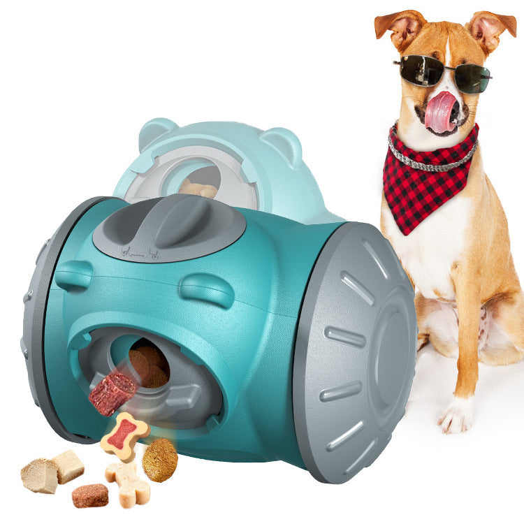 Hundefutterspender Erhöht den IQ von Haustieren Interaktiver langsamer Futterspender für kleine bis mittelgroße Hunde und Katzen Trainings-Balance-Auto Futterspender Haustierspielzeug Haustierprodukte
