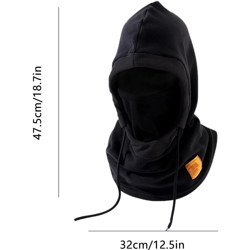 Cycling Beanie Hat, Winter Face Hood,Windproof Warm Polar Fleece Headwear, Cold Weather Gear For Snowboarding, Mountain Climbing, Motorcycle