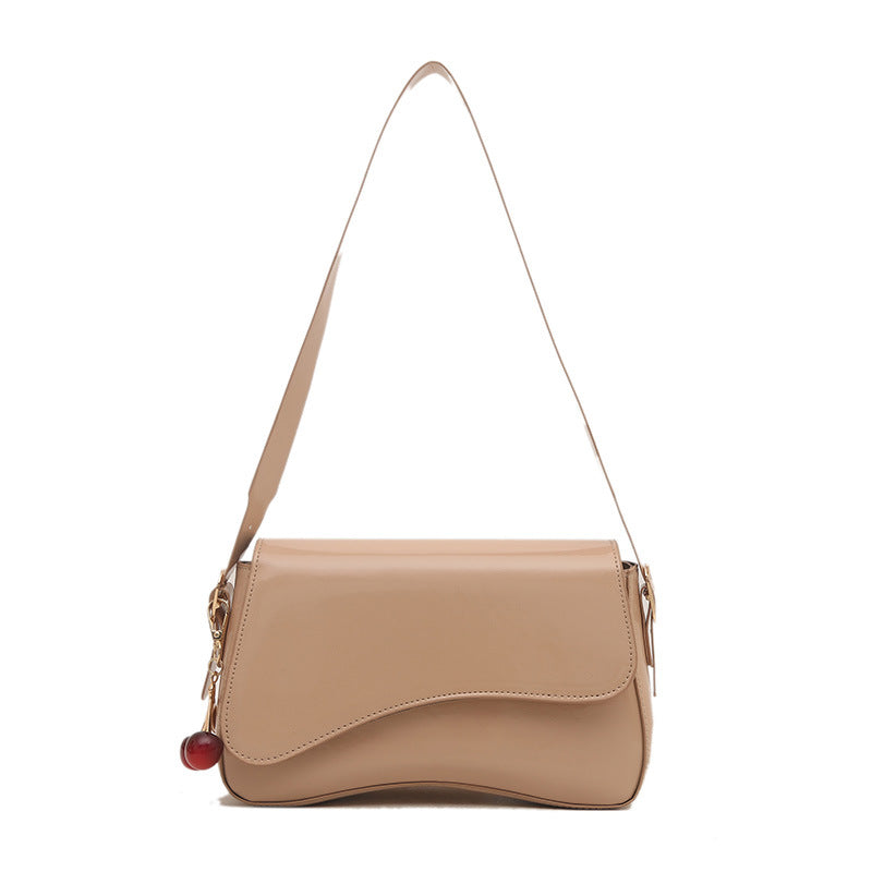 Small Square Shoulder Bag For Work And Commuting Worn Under The Arm