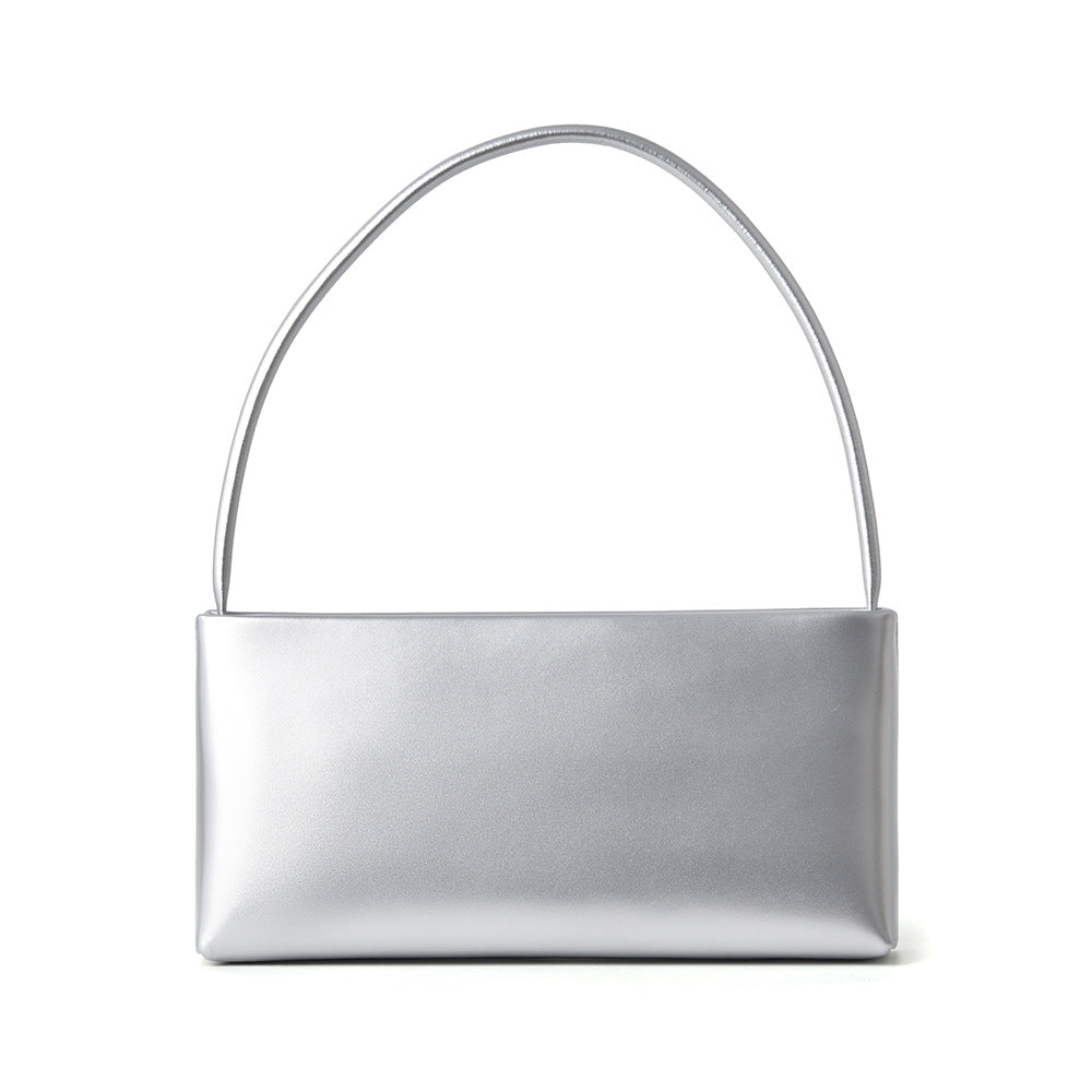 Vintage Crossbody Shoulder Bag For Women Sleek And Perfect For Carrying Under The Arm Like A Baguette