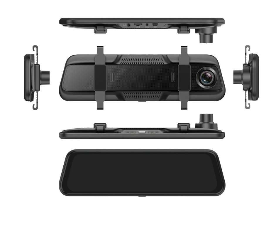 Dual-Aufnahme Front- und Heckspiegel-Dashcam