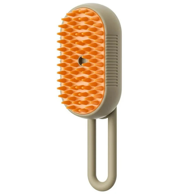 Katzen-Dampfbürste, dampfende Hundebürste, 3-in-1 elektrische Spray-Katzenhaarbürsten für Massage, Tierpflegekamm, Haarentfernungskämme, Haustierprodukte