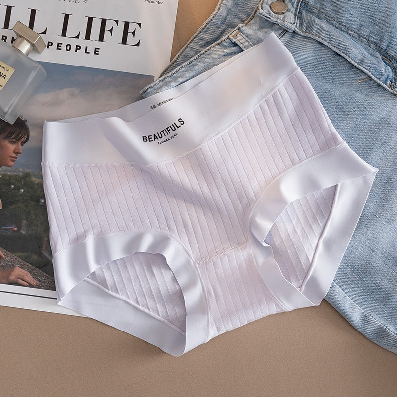 60-piece Womens High-waisted Pure Cotton Underwear Made From Long-staple Xinjiang Cotton